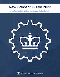 Image of the 2022 New Student guide cover page