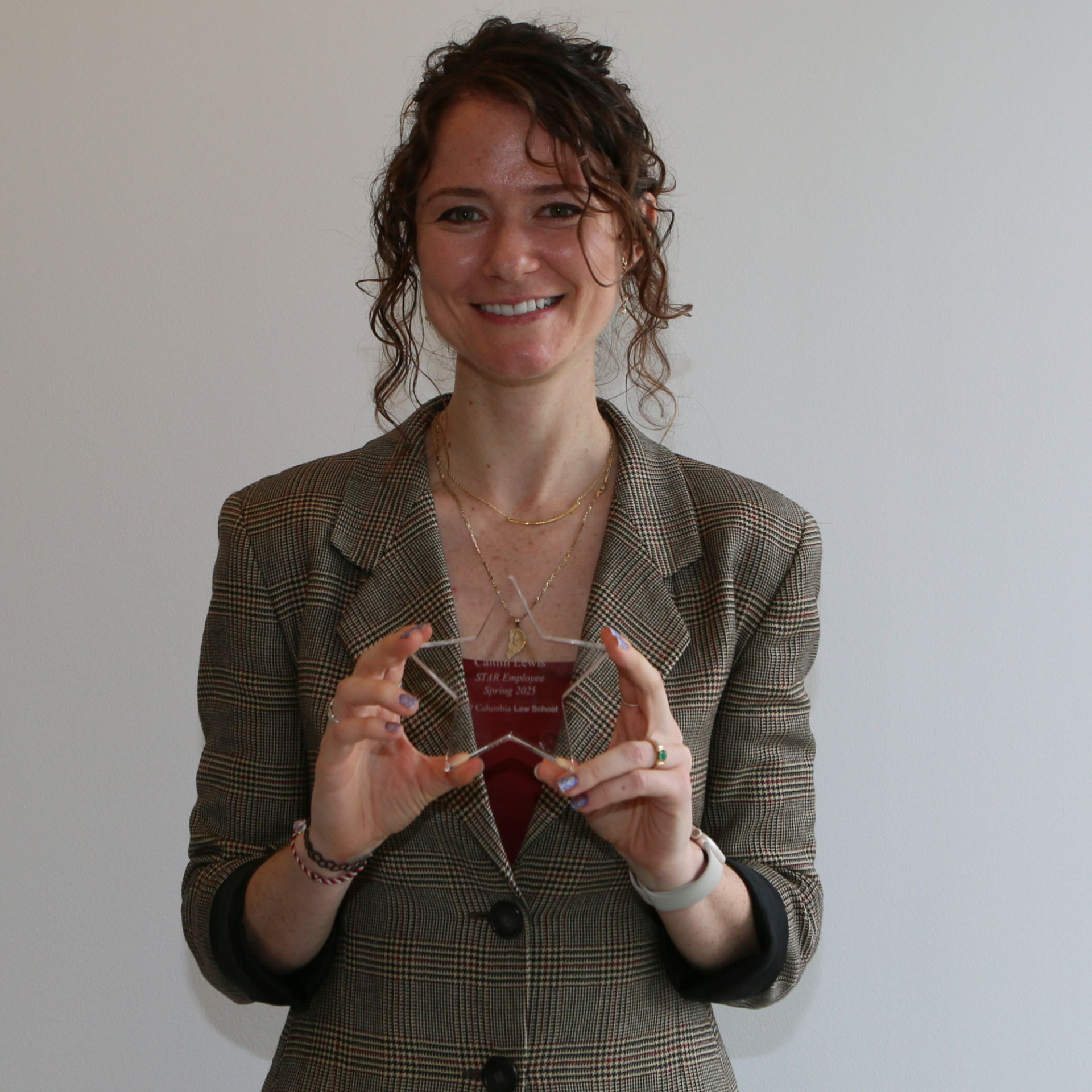 Pictured above: Caitlin Lewis