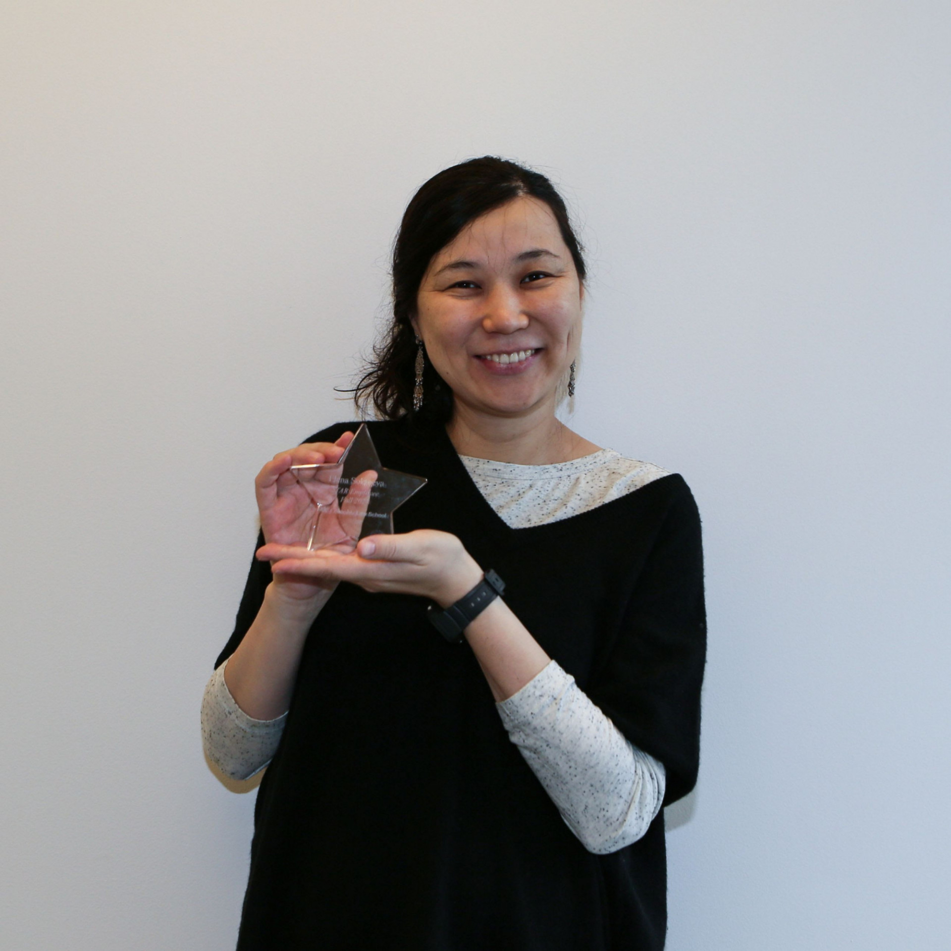 Pictured above: Elena Soktoeva