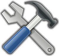 Image of hammer and wrench