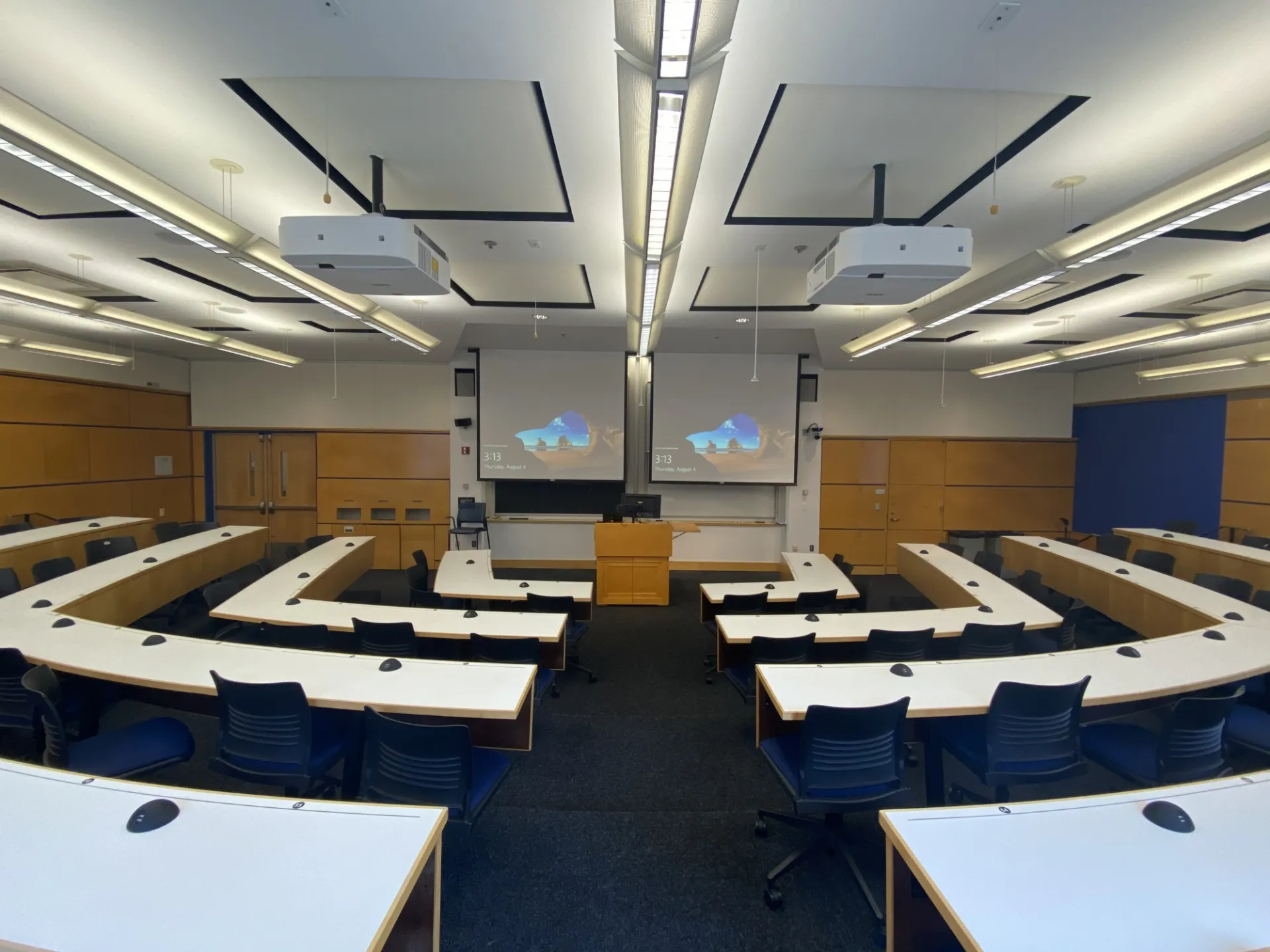 William and June Warren Hall 309 Audience View