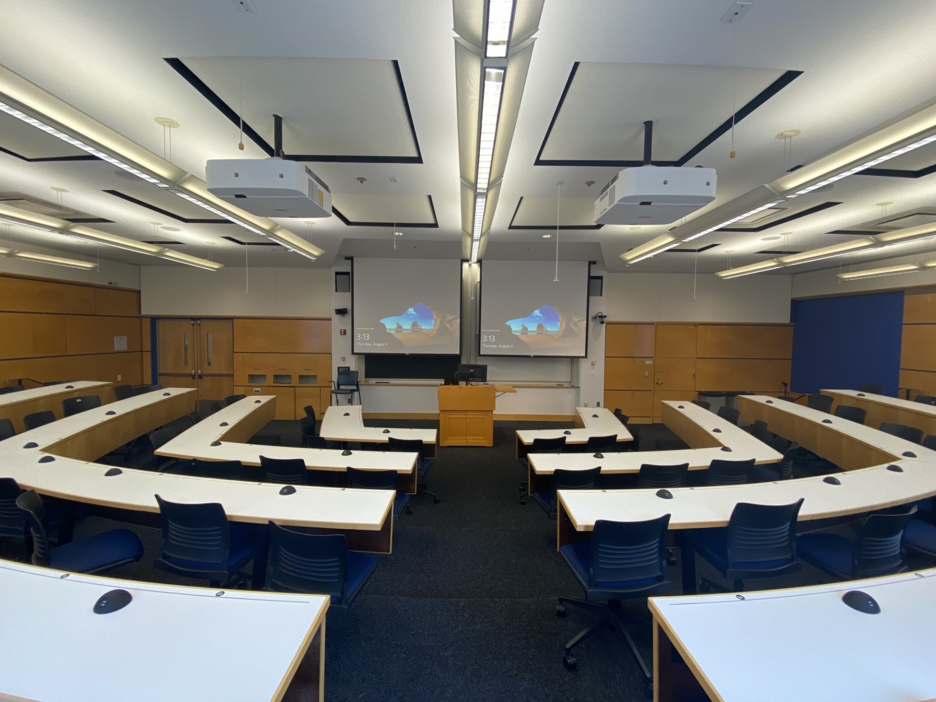 William and June Warren Hall 309 Audience View