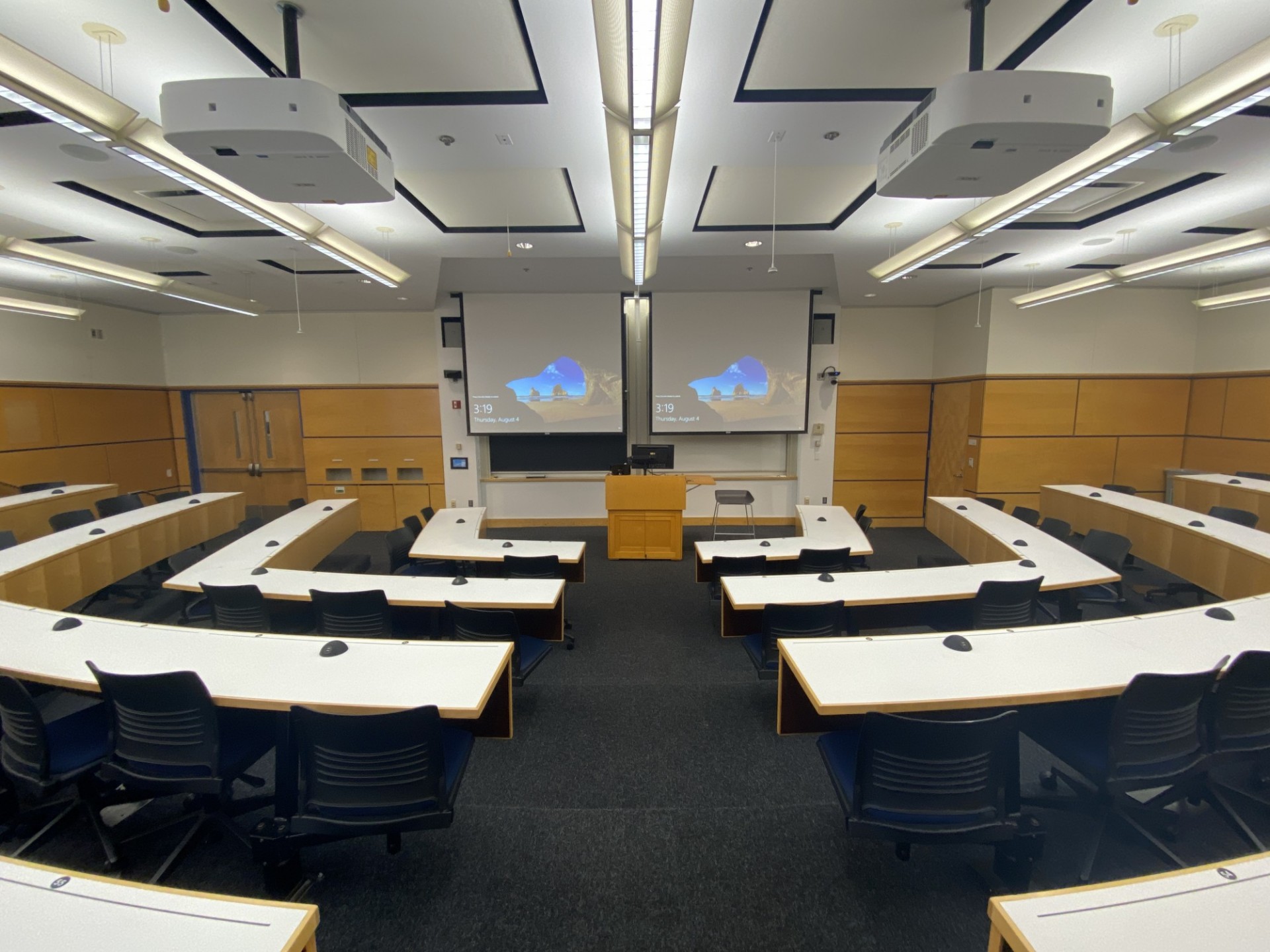 William and June Warren Hall 310 Audience View